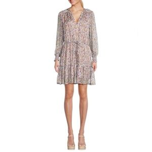 Velvet by Graham & Spencer Anastasia Print‎ Mini Dress NEW Size Small MSRP $249